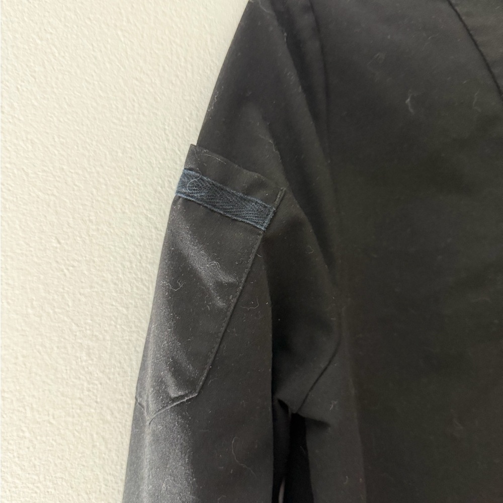 Figs Technical Collection Bellery Scrub Jacket in Black Size Medium Workwear - Picture 10 of 16